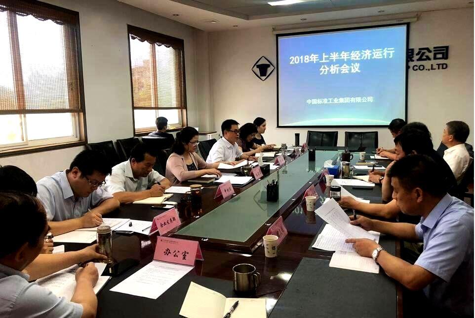 【标准集团】标准集团召开上半年经济运行分析会